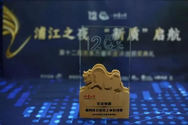 AG廳創(chuàng)園榮獲證券之星資本力量2024年度最具社會(huì)責(zé)任上市公司等兩項(xiàng)大獎(jiǎng)